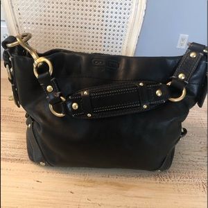 Coach Black Shoulder Bag